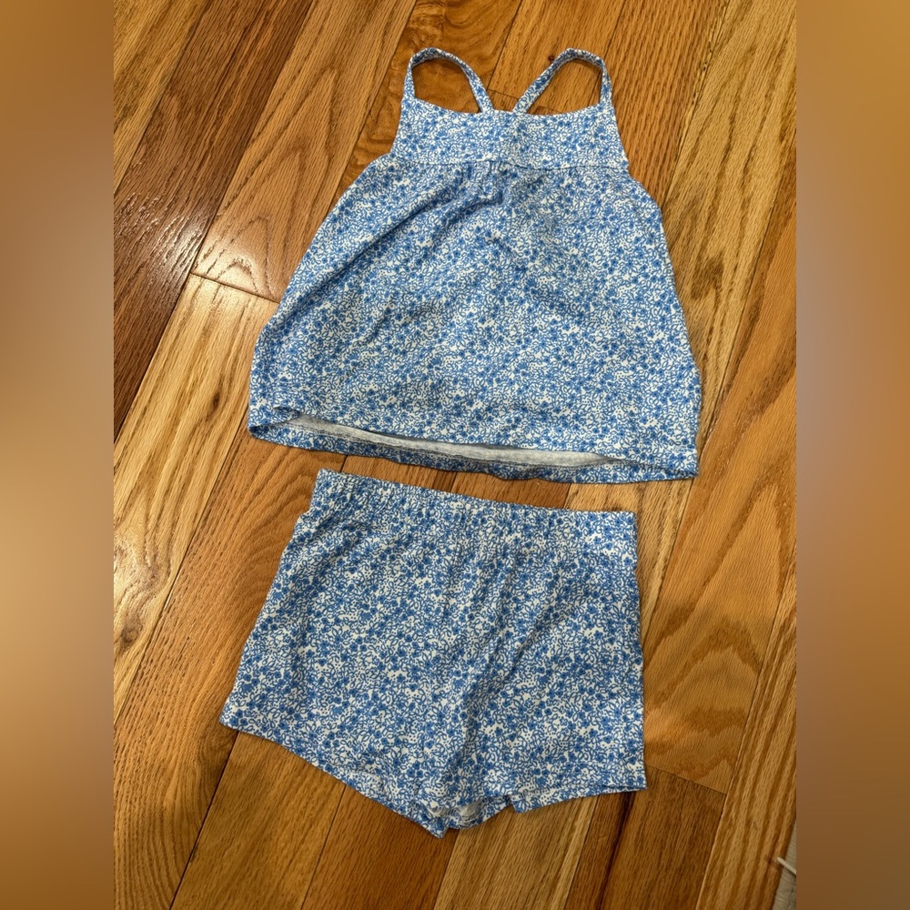 Carter's Blue Floral Sleepwear Set